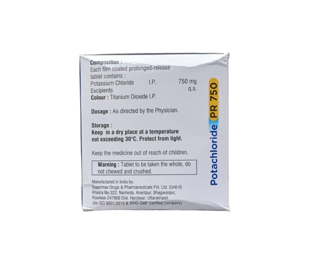 POTACHLORIDE PR 750 view 2