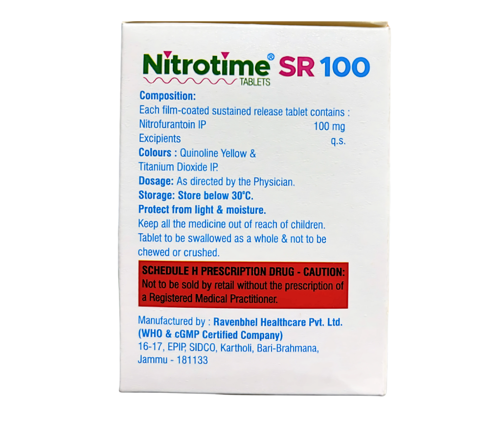Nitrotime SR 100 Tablets view 4