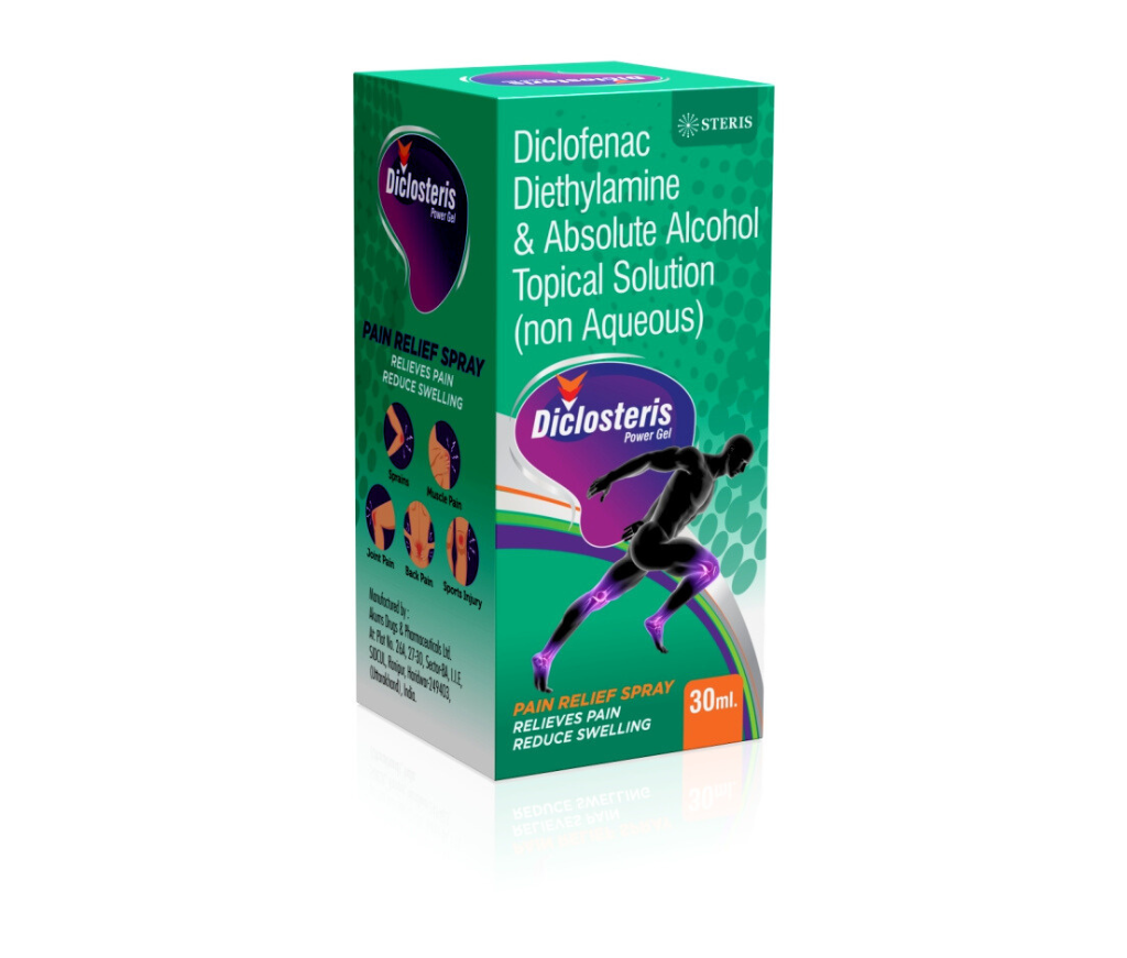 Diclosteris Power Spray product pack
