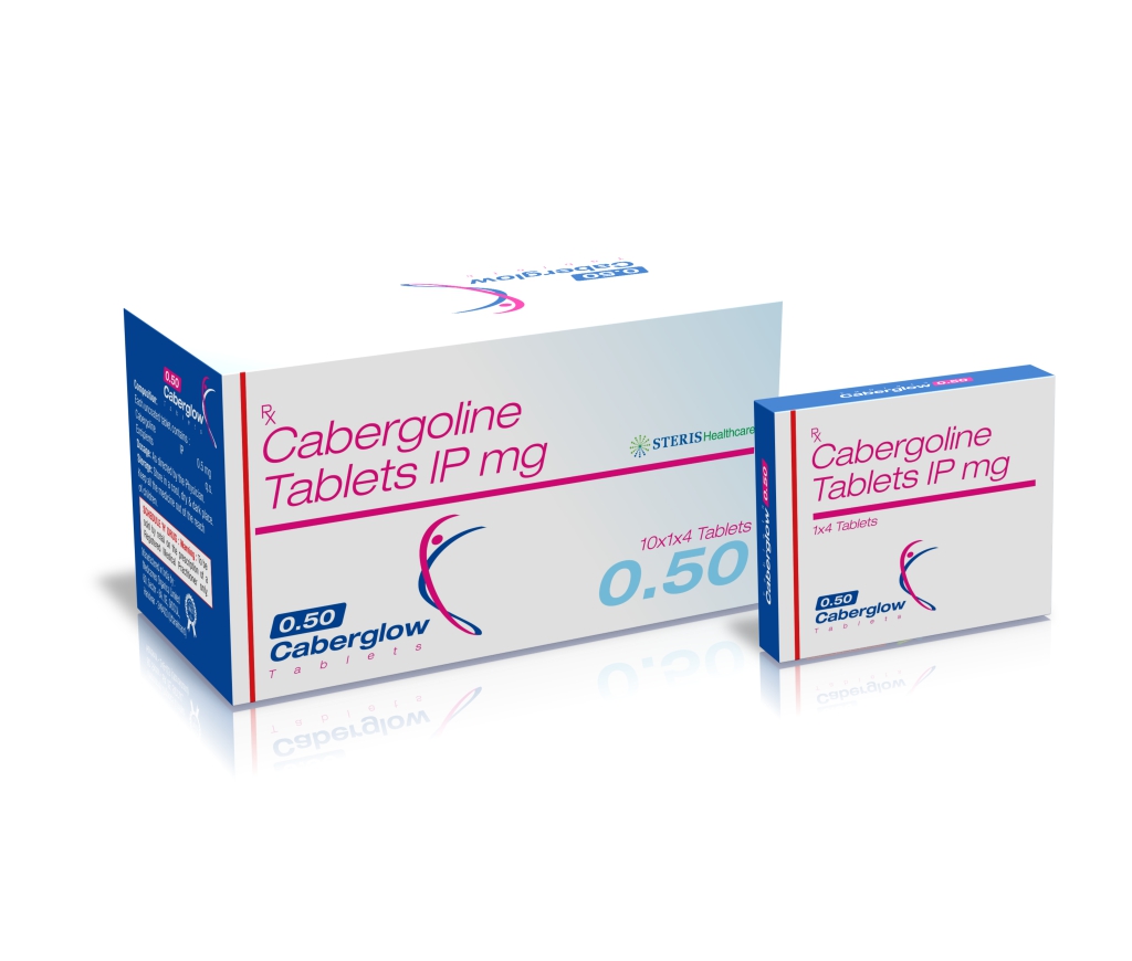 Caberglow 0.50 product pack