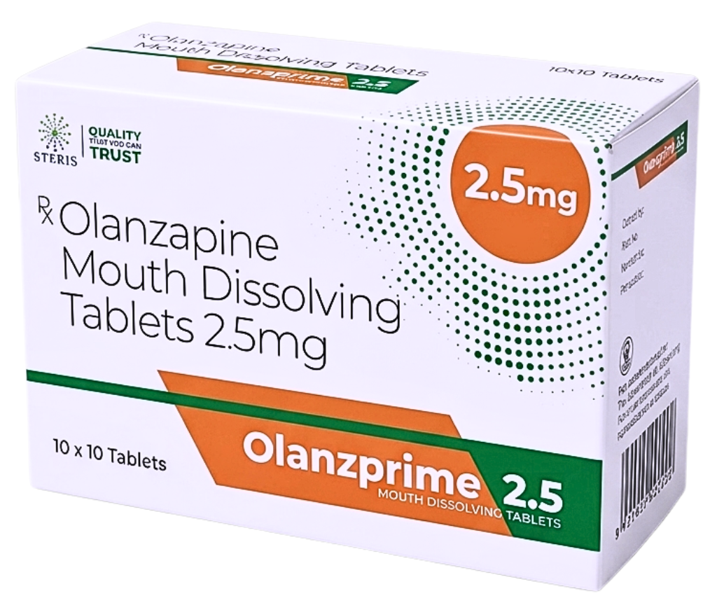 Olanzprime 2.5 product pack