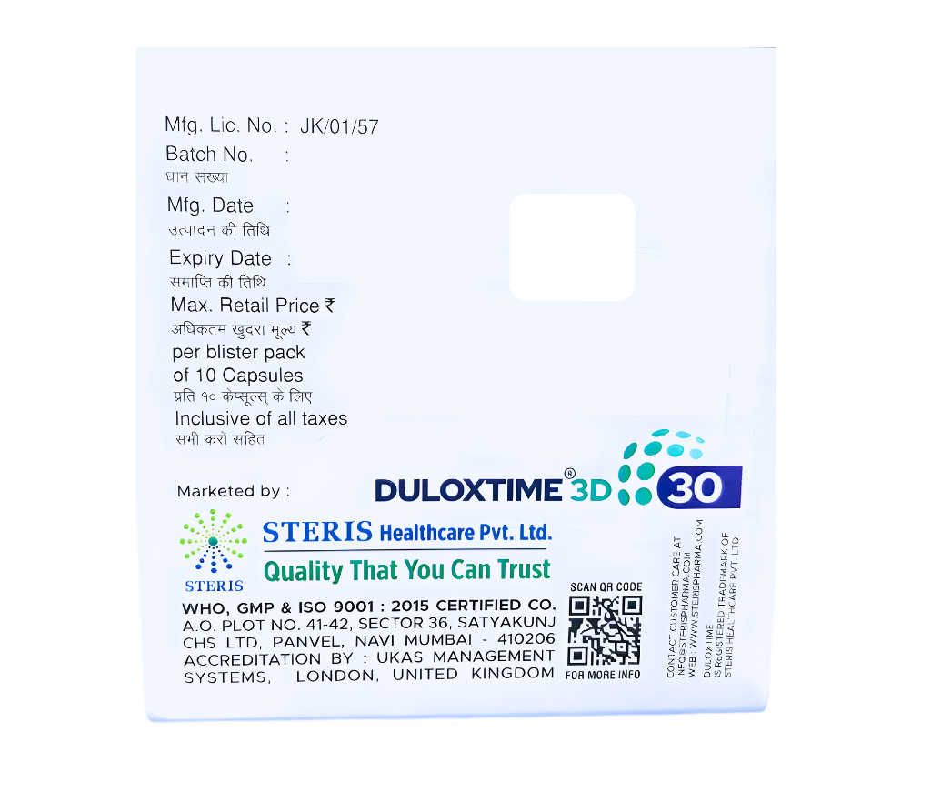 Duloxtime 3D 30 view 2