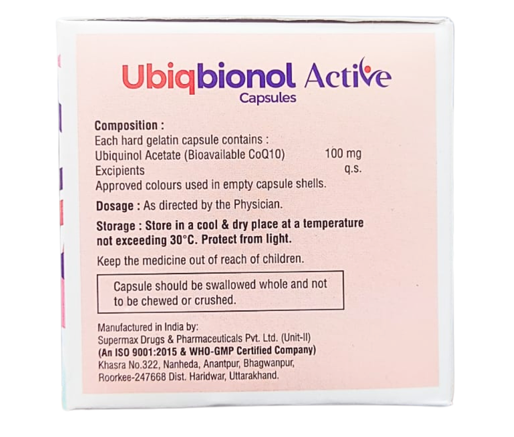 Ubiqbionol Active view 3