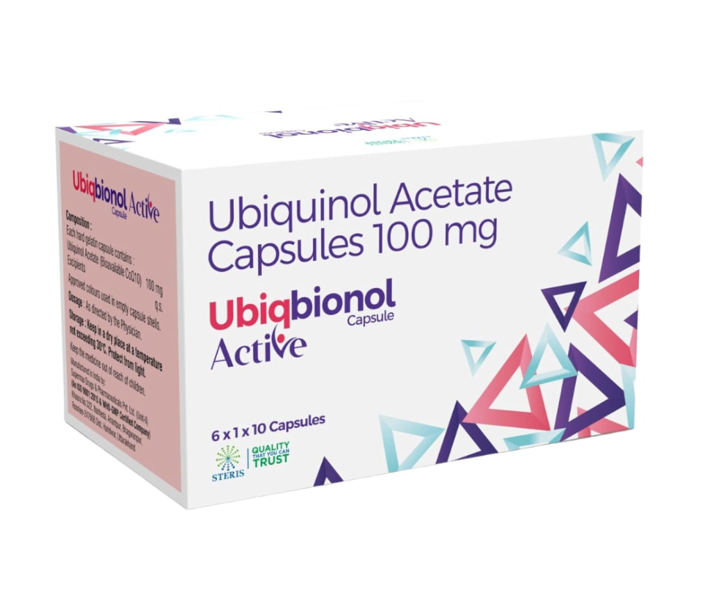 Ubiqbionol Active product pack