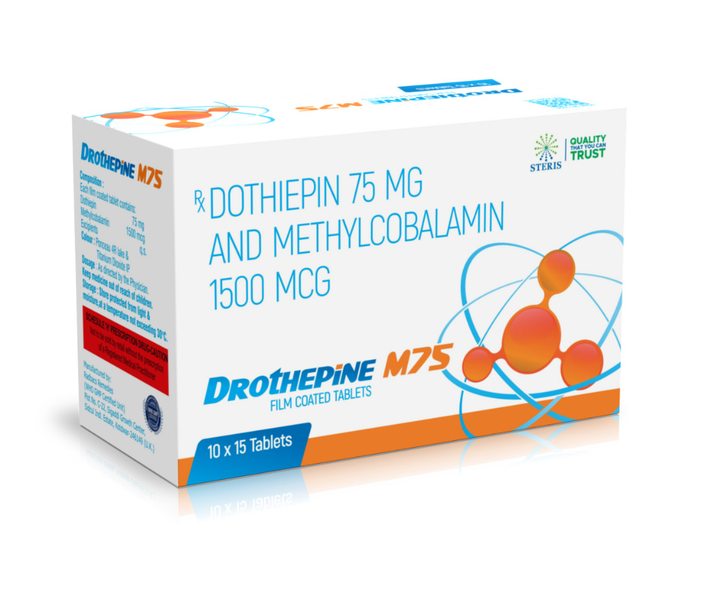 Drothepine M 75 product pack