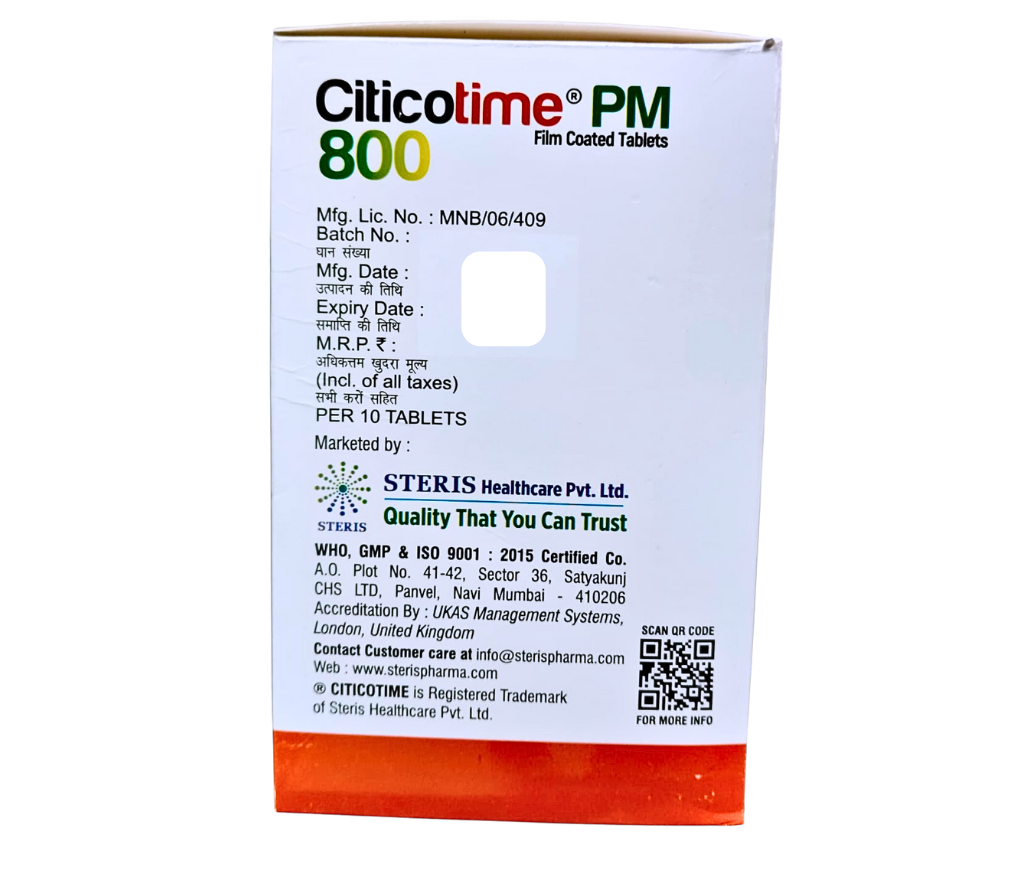 Citicotime PM 800 view 4
