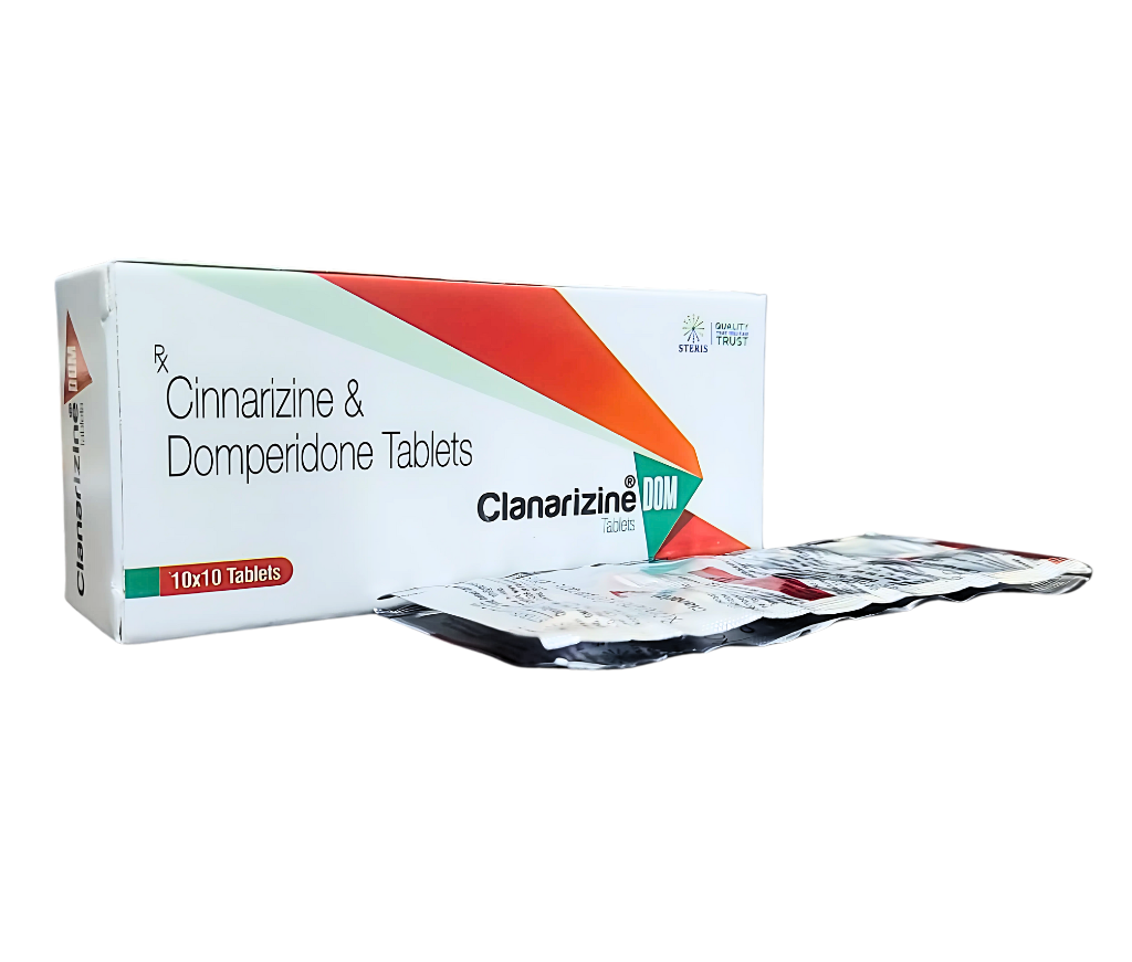 Clanarizine DOM product pack