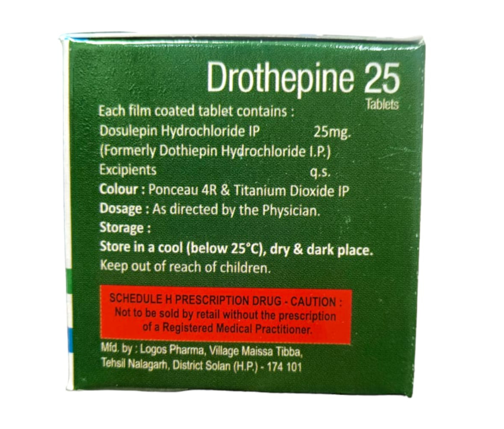 Drothepine 25 view 2