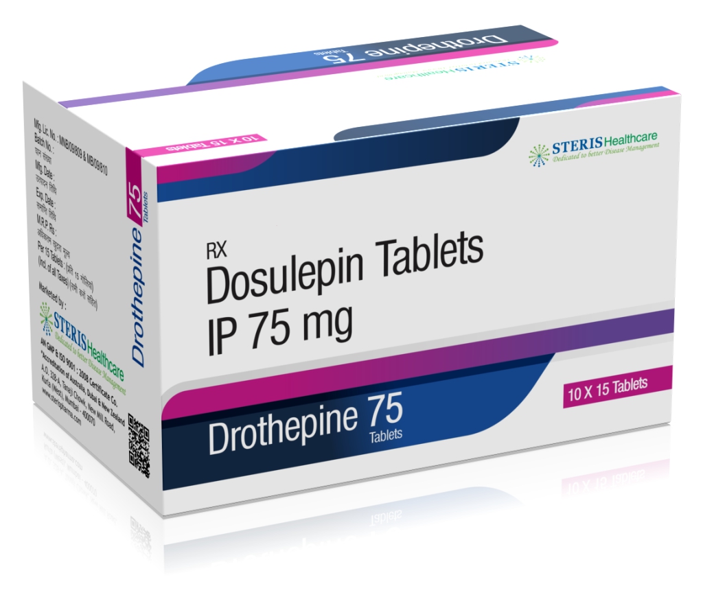 Drothepine 75 product pack