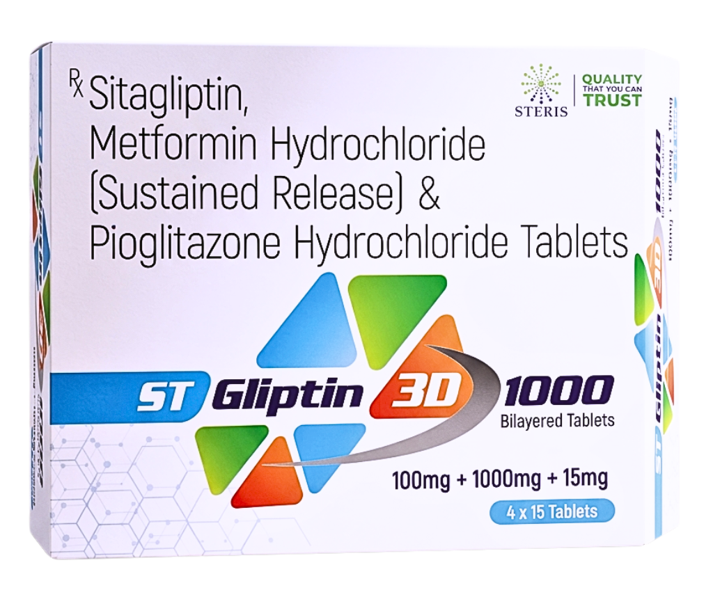 St Gliptin 3D 1000 product pack