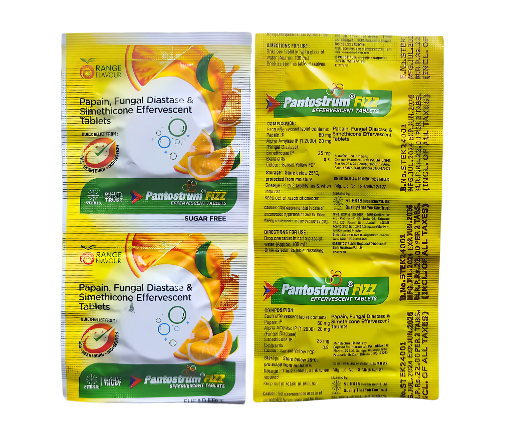 PANTOSTRUM FIZZ product pack