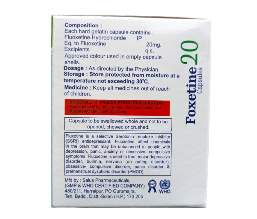Foxetine 20 view 2