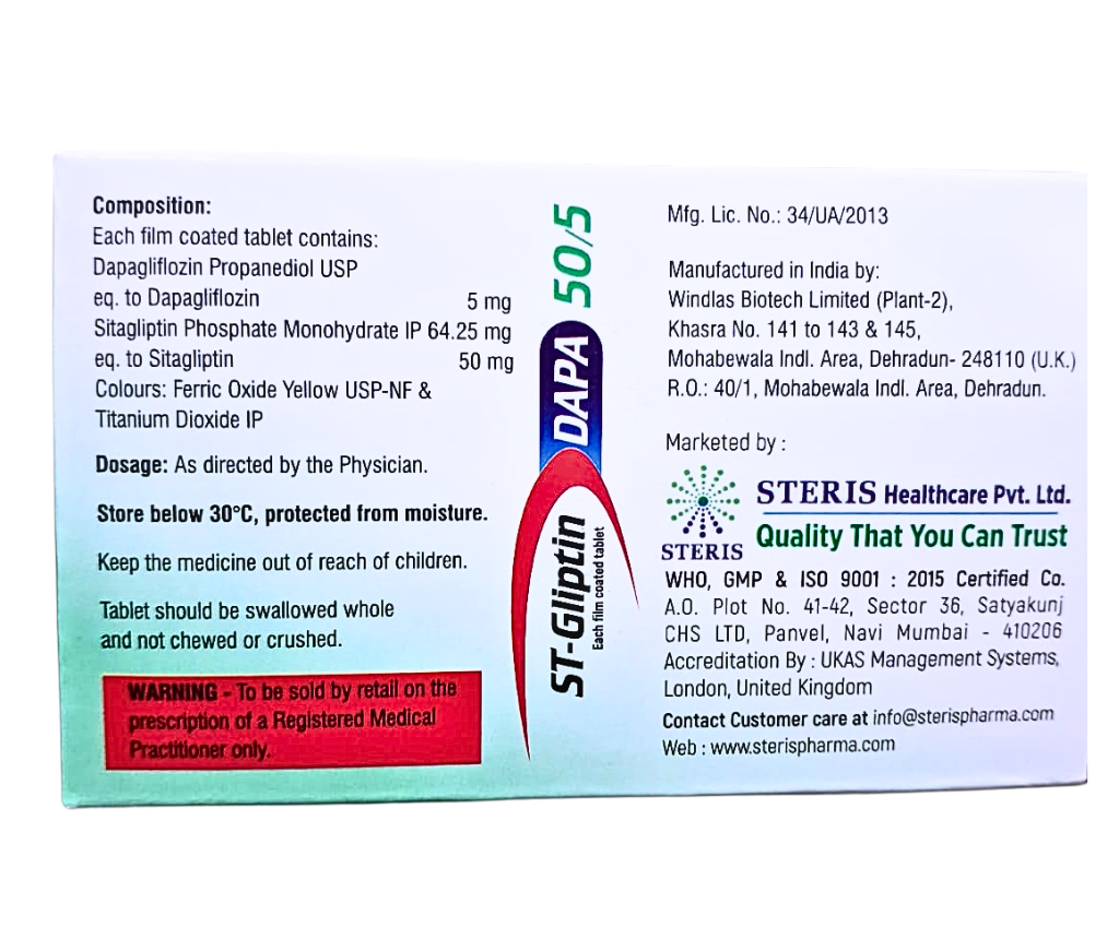 St-Gliptin Dapa 50/5 view 3