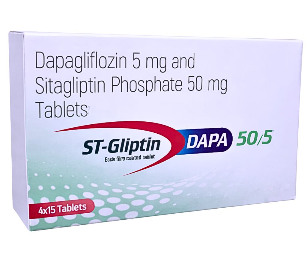 St-Gliptin Dapa 50/5 product pack