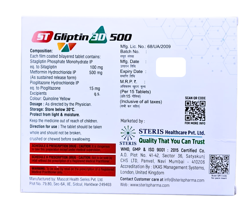 St Gliptin 3D 500 view 3