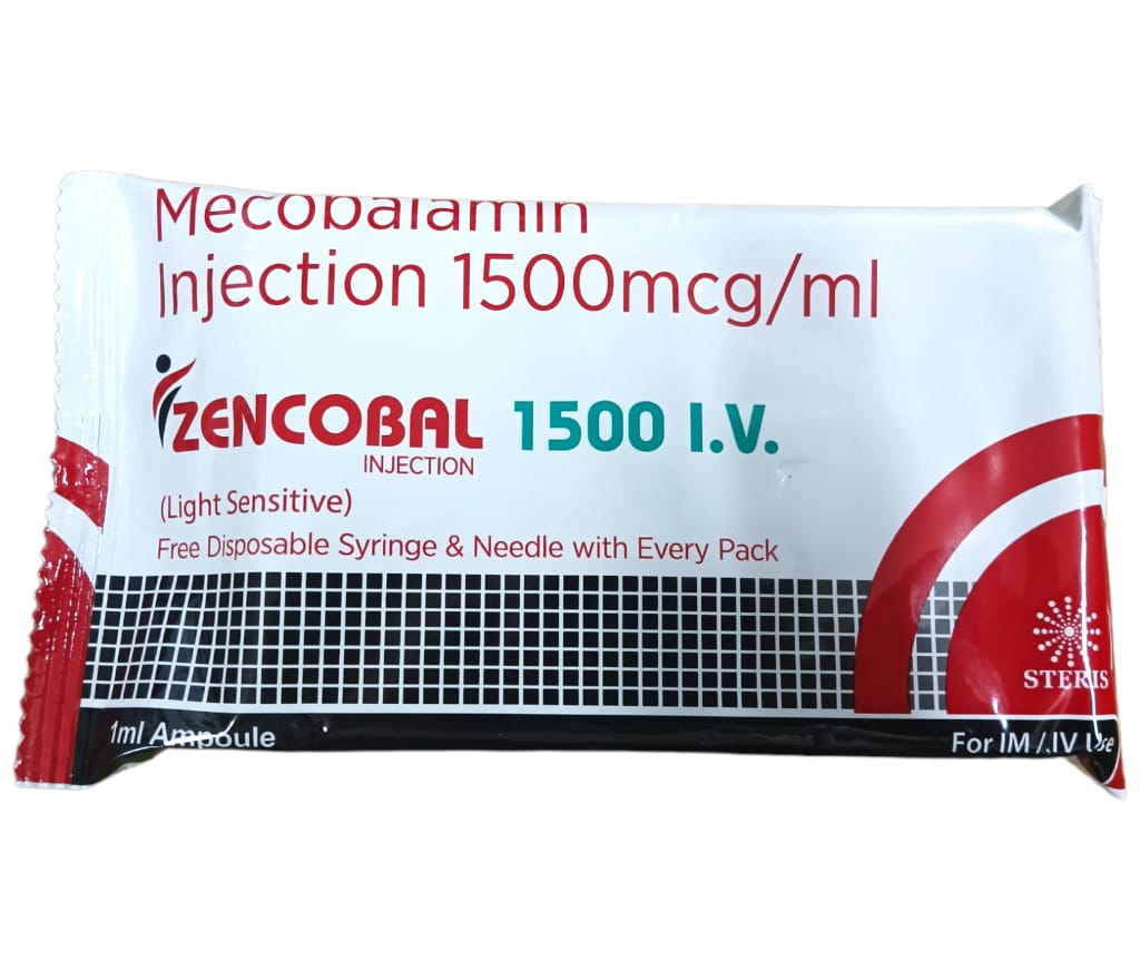 Zencobal 1500 I.V. product pack