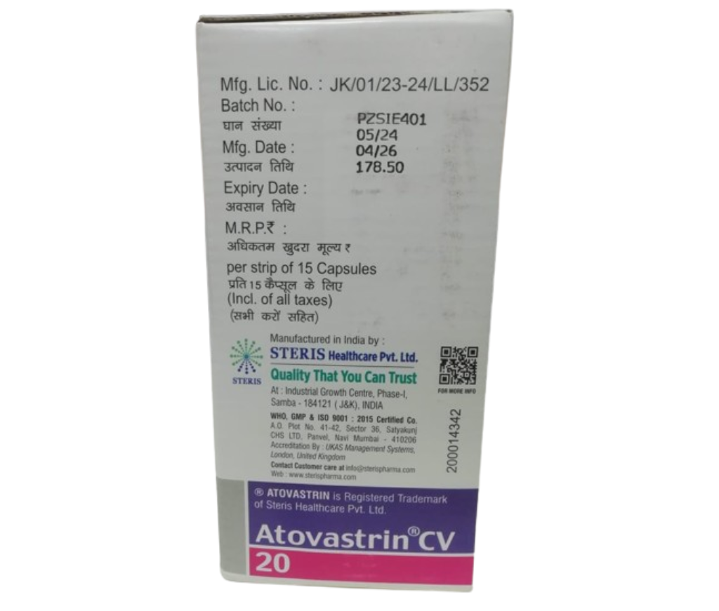 Atovastrin Cv 20 view 2