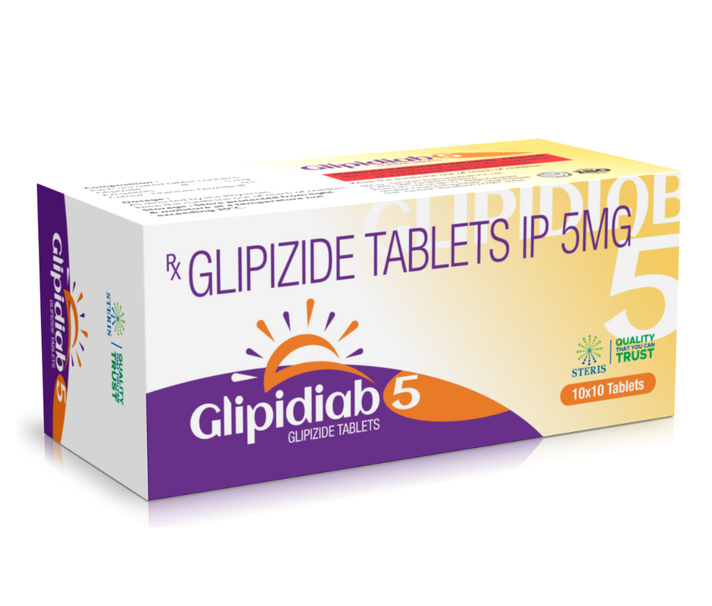 Glipidiab 5 product pack