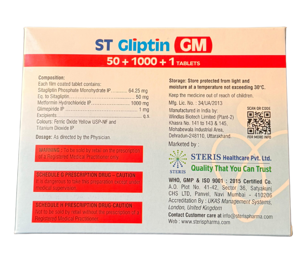 St Gliptin Gm 50+1000+1 view 3