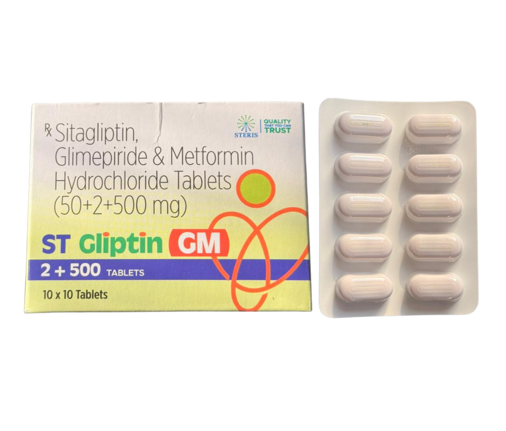 St Gliptin Gm 50+2+500 product pack