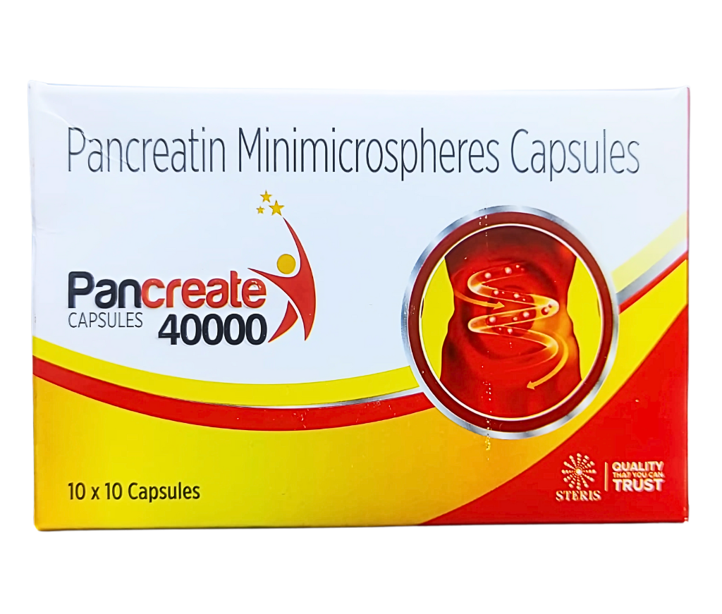 Pancreate 40000 product pack