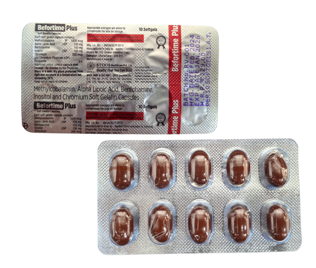 Befortime Plus Soft Gelatin Capsules view 3
