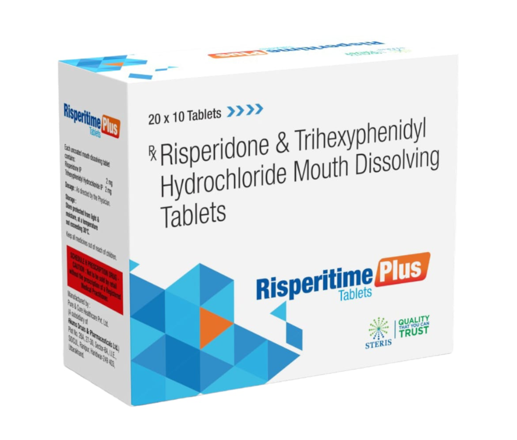 Risperitime Plus product pack