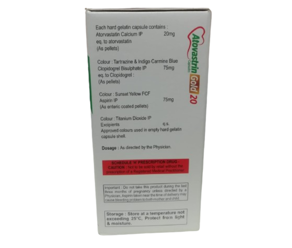 Atovastrin Gold 20 view 2