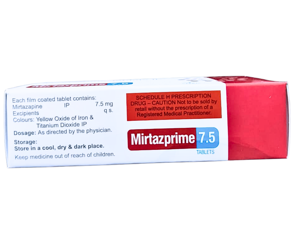 Mirtazprime 7.5 view 2