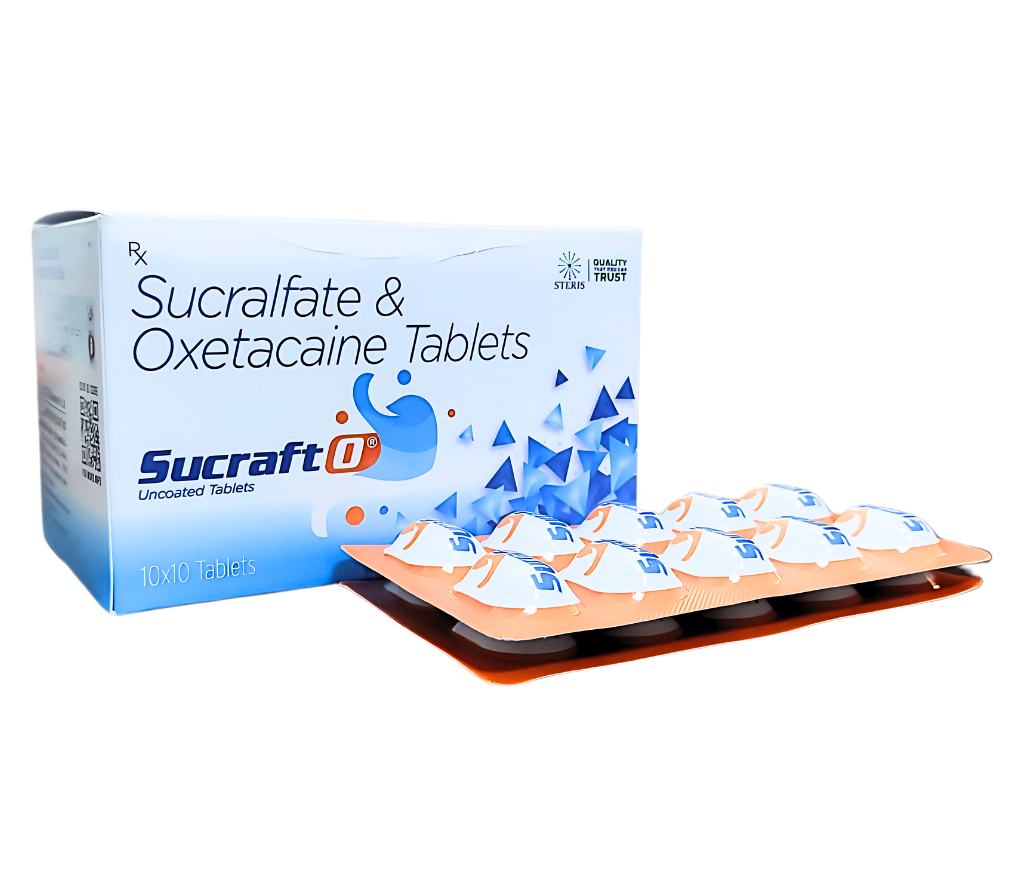 SUCRAFT O TABLETS product pack