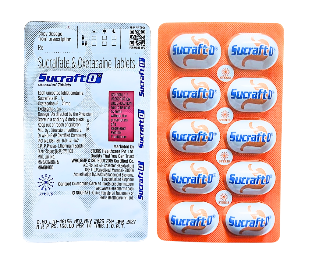 SUCRAFT O TABLETS view 3