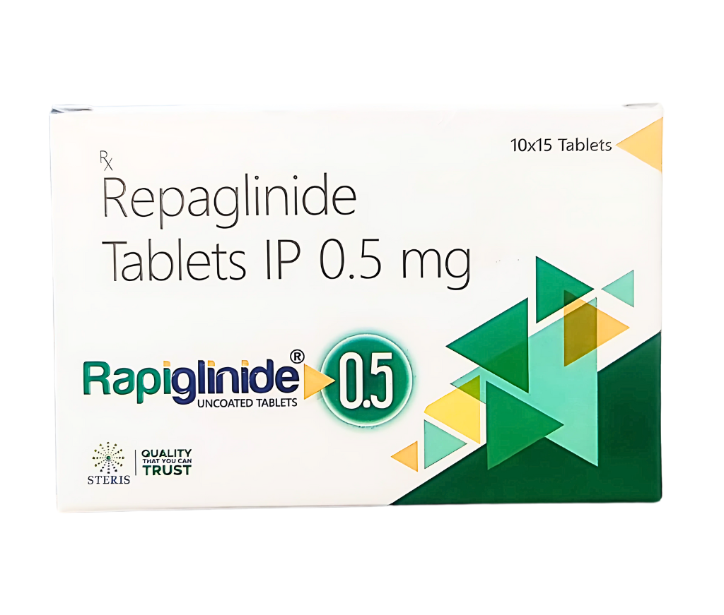 Rapiglinide 0.5 product pack