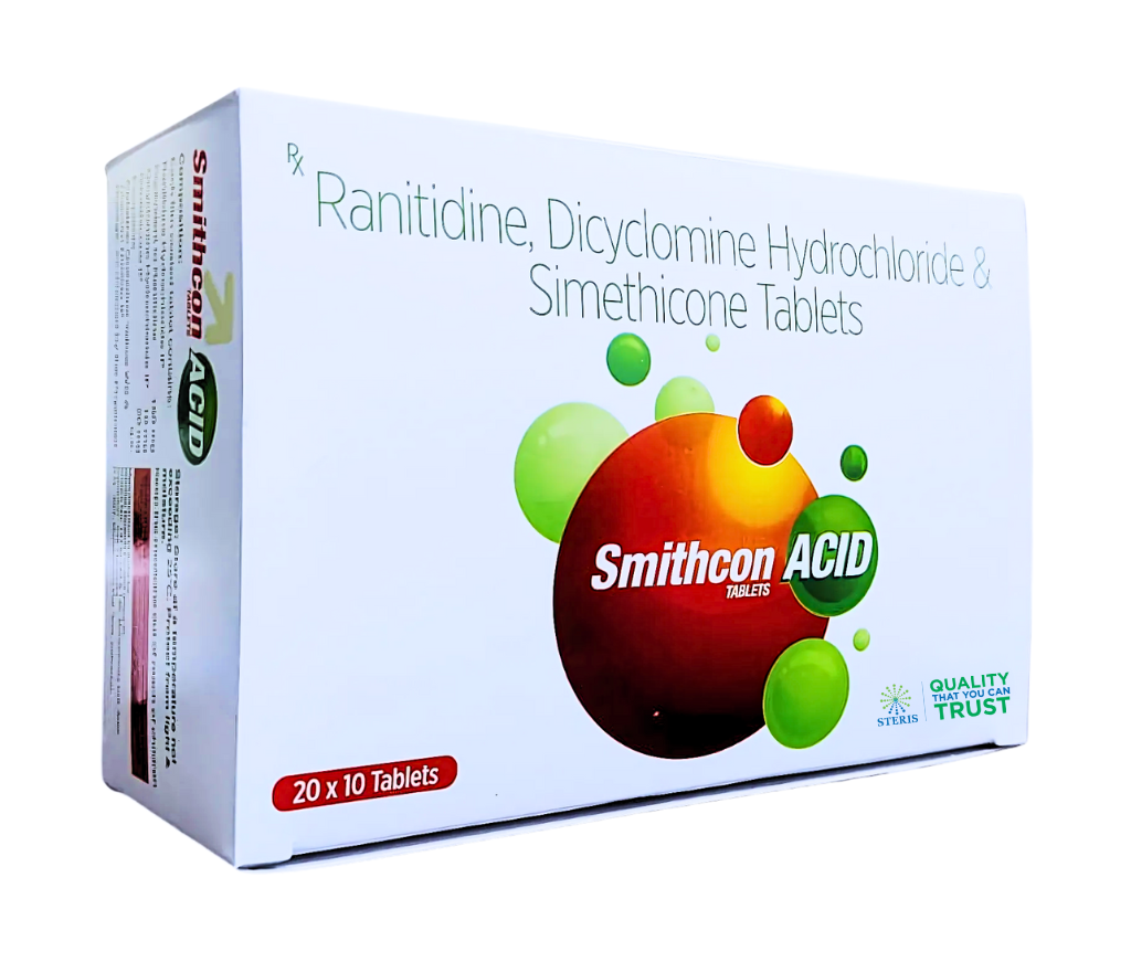 SMITHCON ACID TABLETS product pack