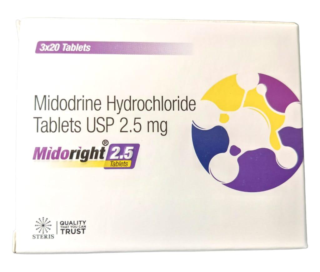 Midoright 2.5 product pack