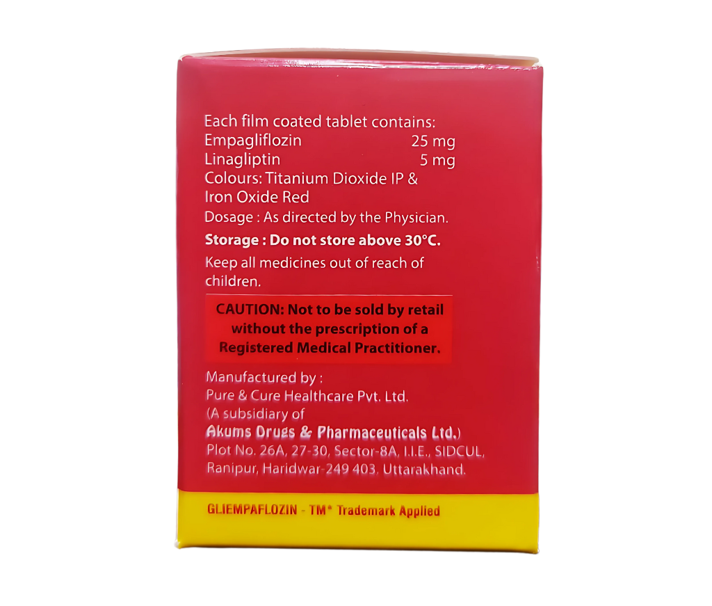Gliempaflozin Lina 25 mg/5 mg view 5