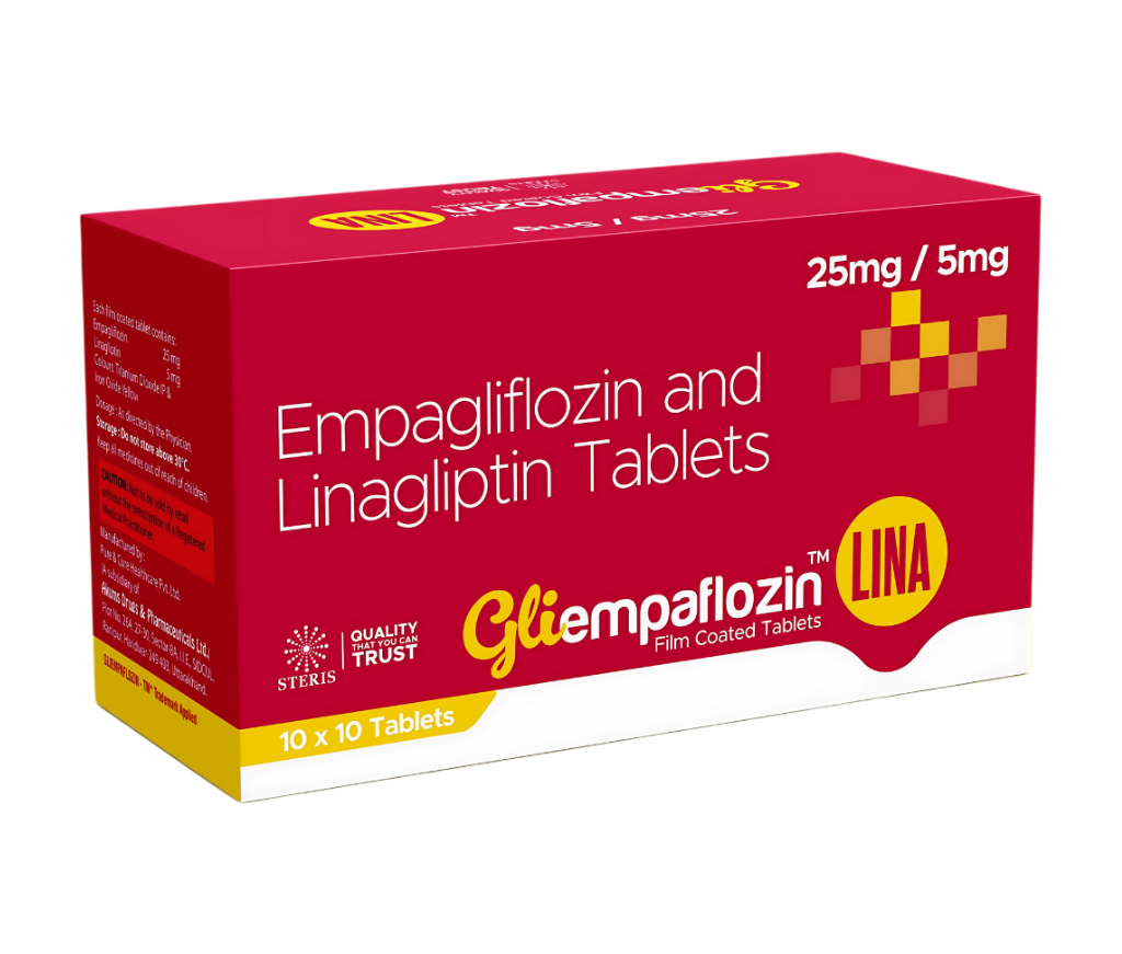Gliempaflozin Lina 25 mg/5 mg product pack