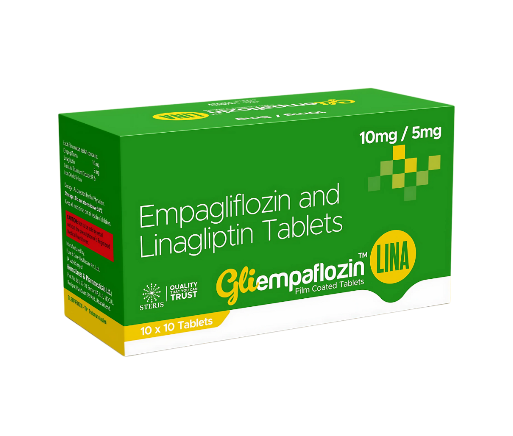 Gliempaflozin Lina 10 mg/5 mg product pack