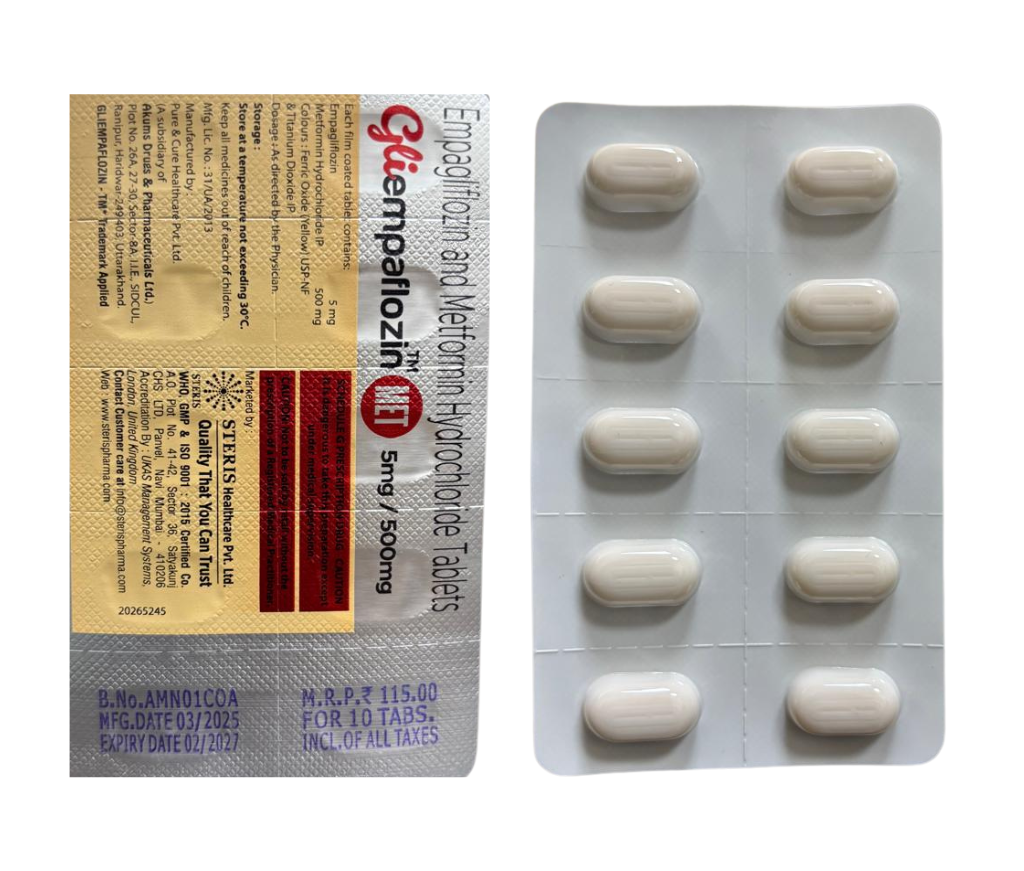 Gliempaflozin Met 5 mg/500 mg view 4