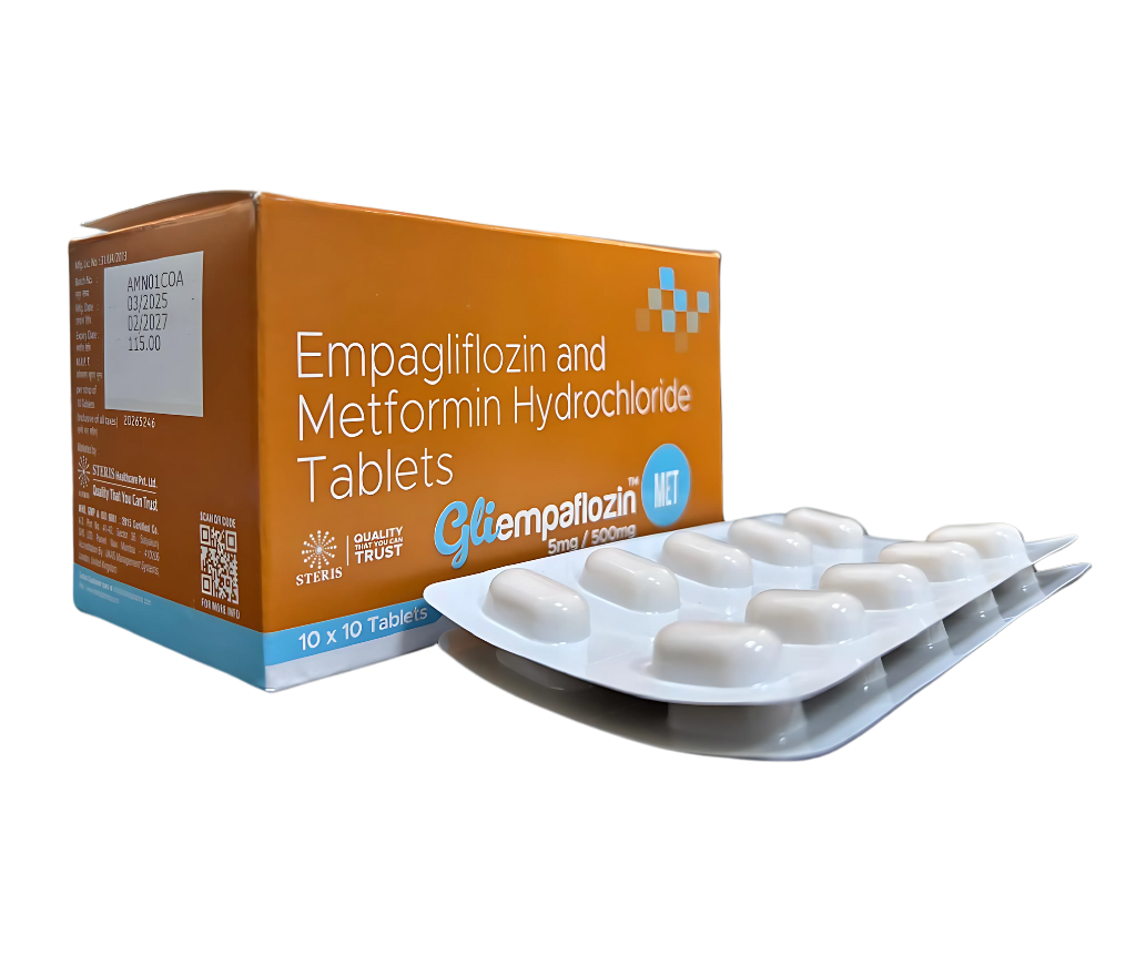 Gliempaflozin Met 5 mg/500 mg view 2