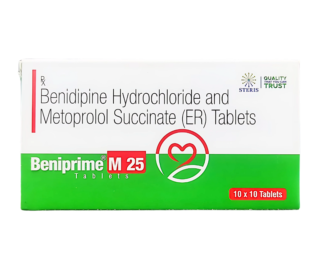 Beniprime M 25 Tablet view 3