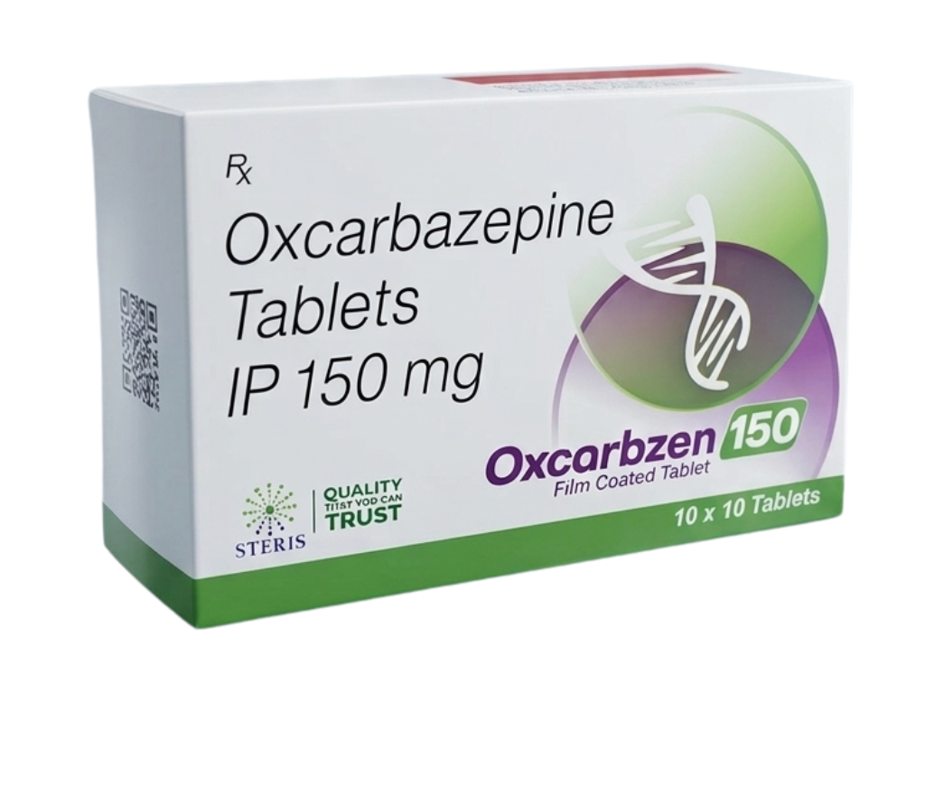 Oxcarbzen 150 product pack