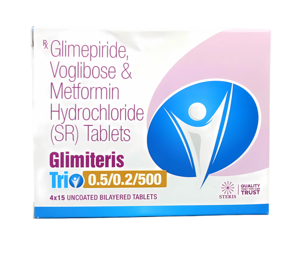Glimiteris Trio 0.5/0.2/500 product pack
