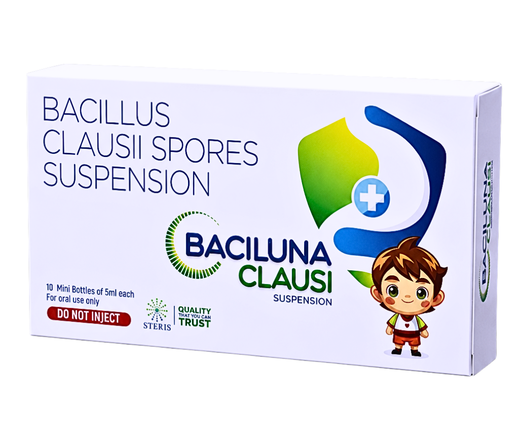 Baciluna Clausi Suspenision product pack