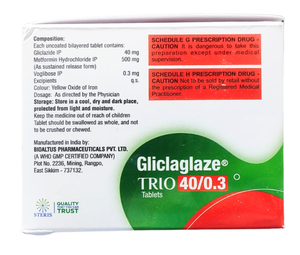 Gliclaglaze Trio 40/0.3 view 3