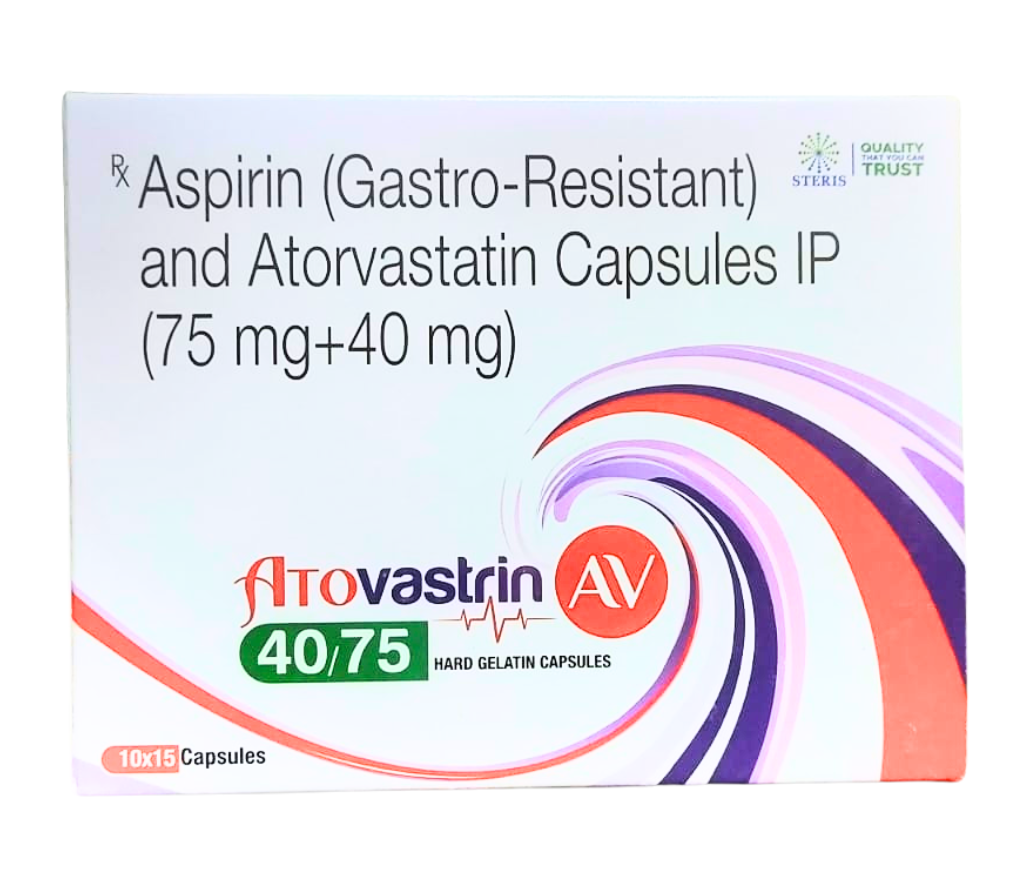Atovastrin Av 40/75 product pack
