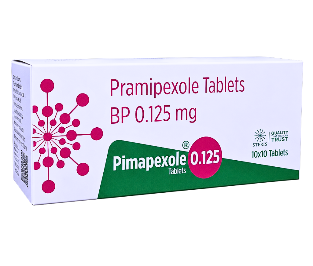 Pimapexole 0.125 product pack