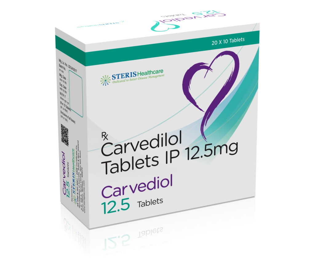 CARVEDIOL 12.5 product pack