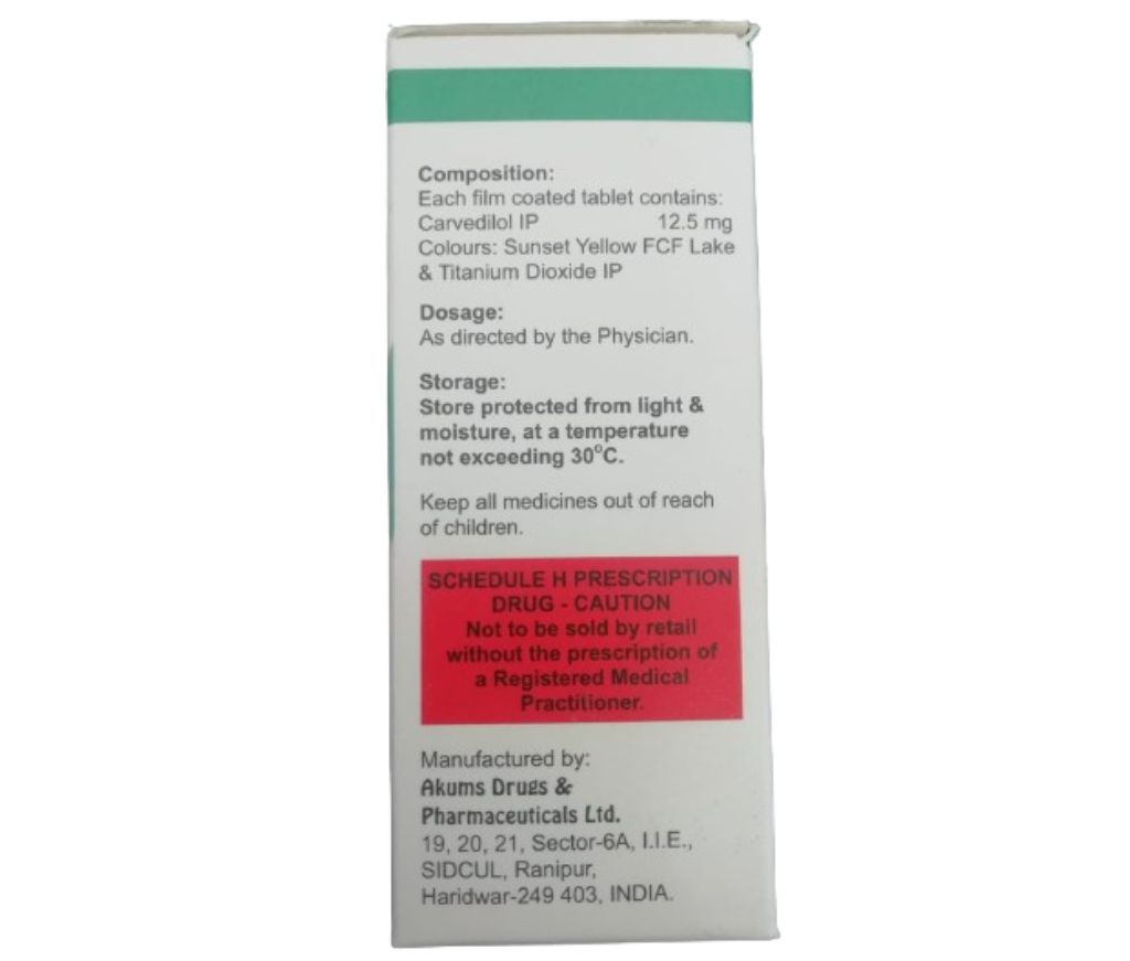 CARVEDIOL 12.5 view 2