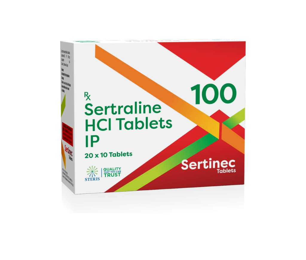 Sertinec 100 product pack