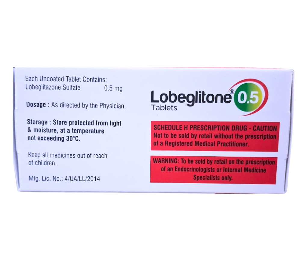 Lobeglitone 0.5 view 2